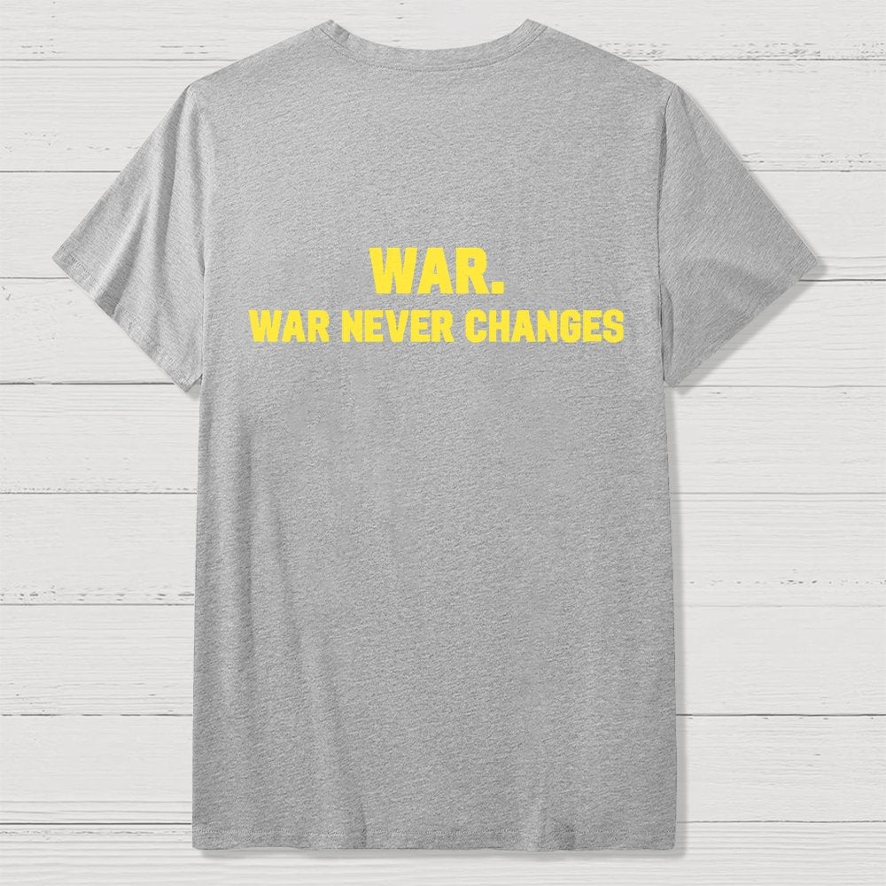 Eternal War Front And Back Printing Geek T-Shirt