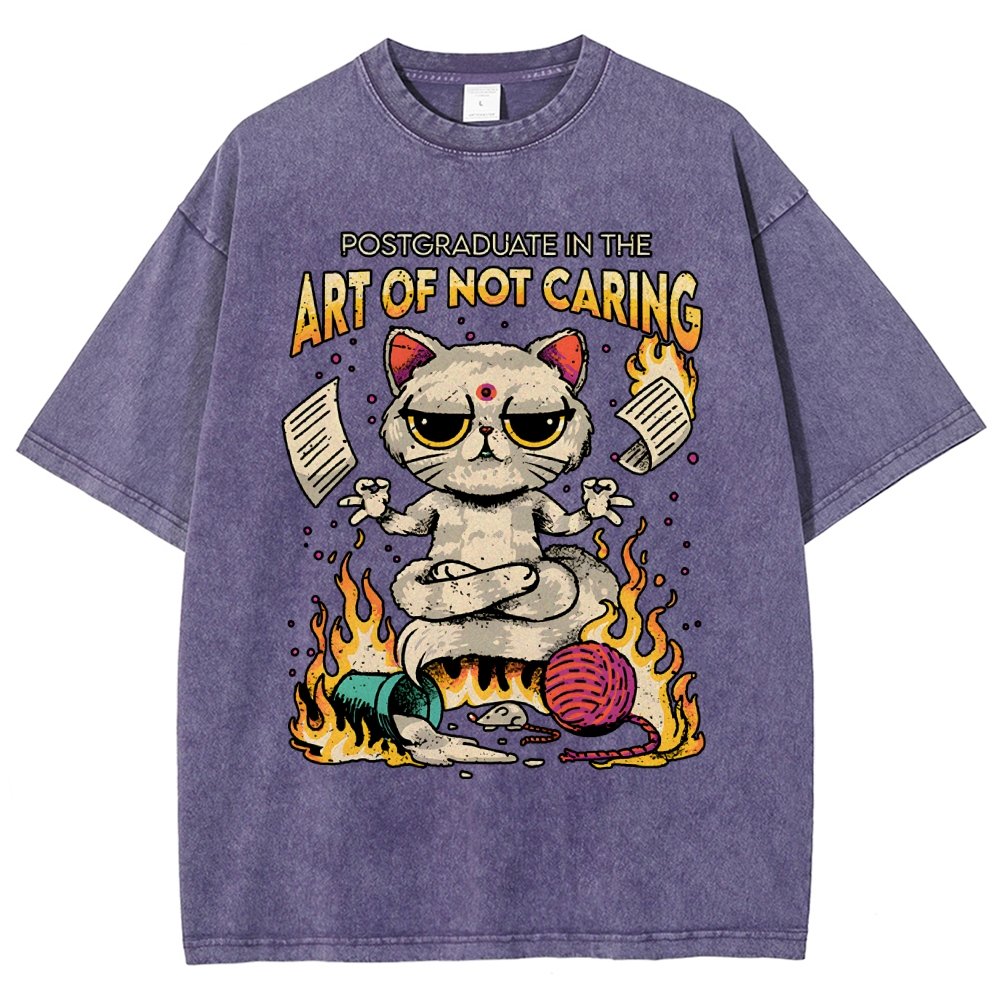 Art of Letting Go Vintage Distressed T-shirt