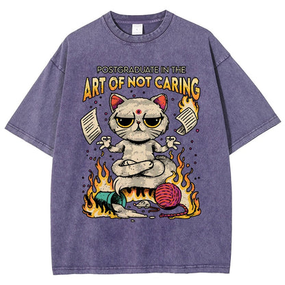Art of Letting Go Vintage Distressed T-shirt