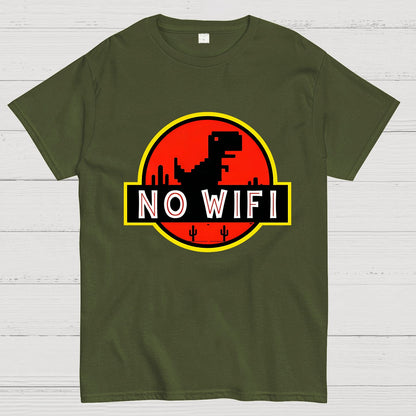 No Wifi��Geeky T-Shirt