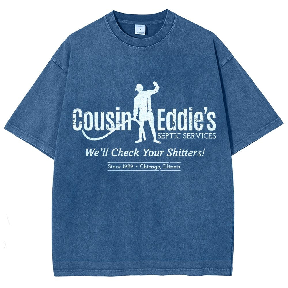 Neighbor Joe's Septic Services Vintage Distressed T-shirt