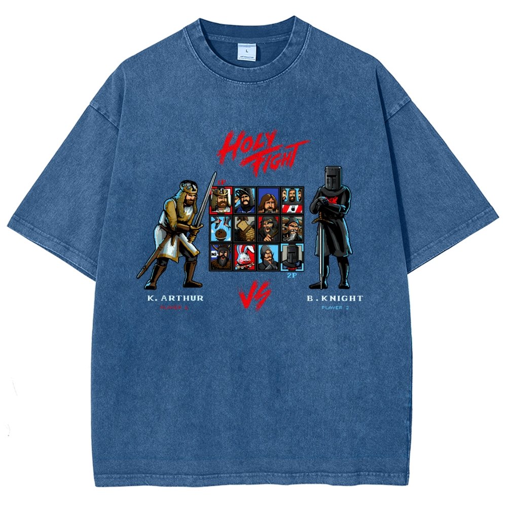 Holy Fight Vintage Distressed T-shirt