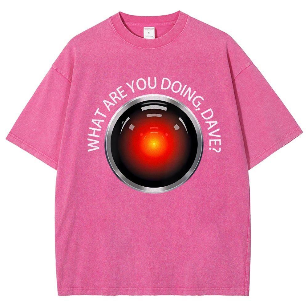 What Are You Doing Dave Vintage Distressed T-shirt