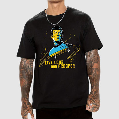 Live Long And Prosper Geek T-Shirt