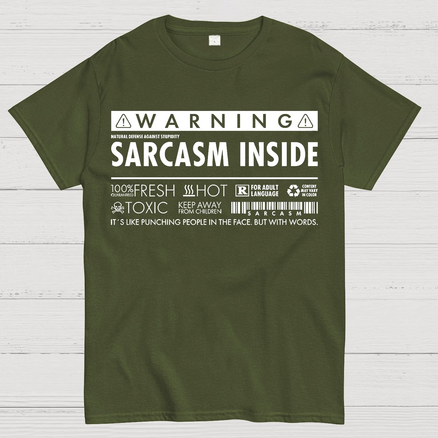 Sarcasm Inside Geek T-Shirt