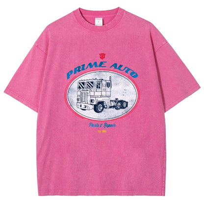 Prime Auto Vintage Distressed T-shirt