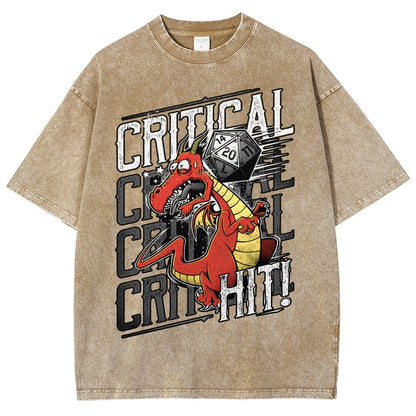Super Crit Hit Vintage Distressed T-shirt
