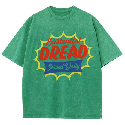 Existential Dread Vintage Distressed T-shirt