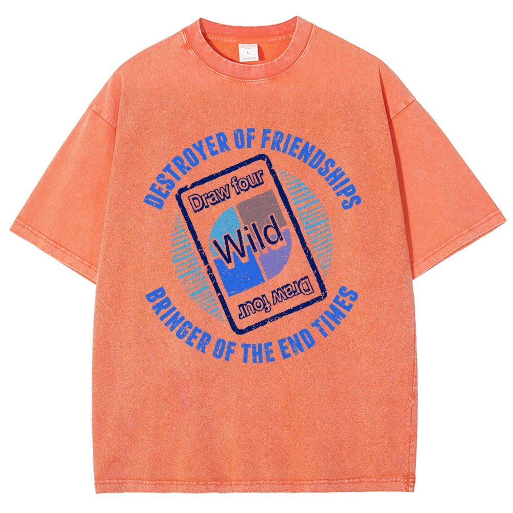 Destroyer of Friendships Vintage Distressed T-shirt
