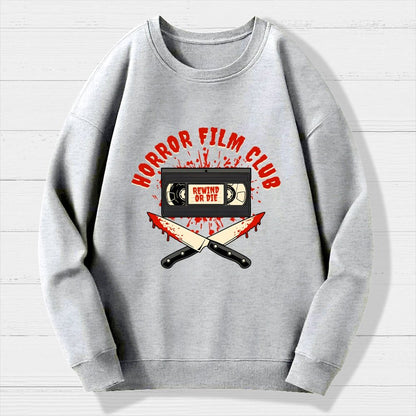 Horror Film Club Geek Cotton Sweatshirt