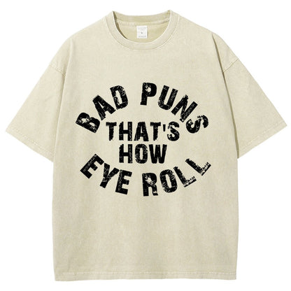 Eye Roll Vintage Distressed T-shirt