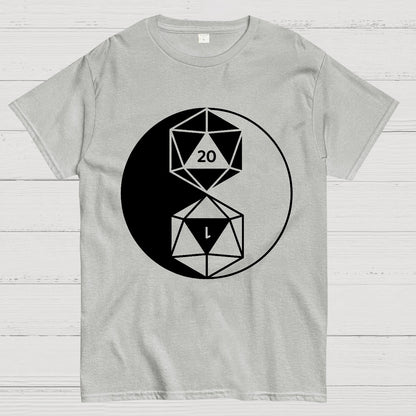 Dice Yin Yang Geek T-Shirt
