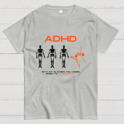 ADHD AWARENESS Unisex Geek T-Shirt