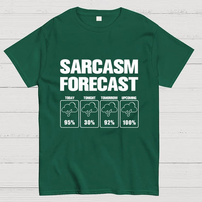 Sarcasm Forecast Geek T-Shirt
