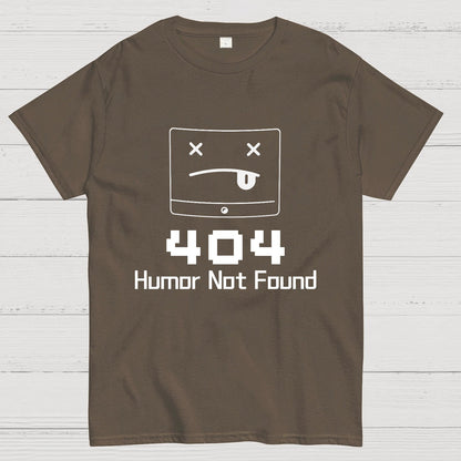 404 Humor Not Found Geeky T-Shirt