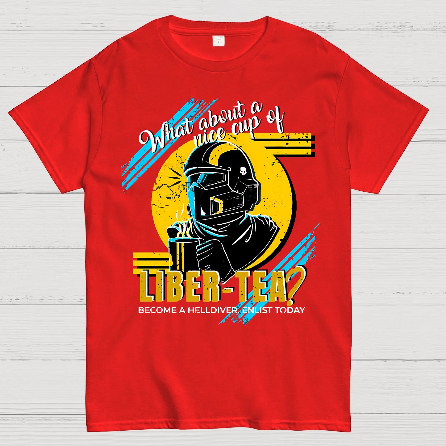 What about a cup of Liber-tea? Geek T-Shirt