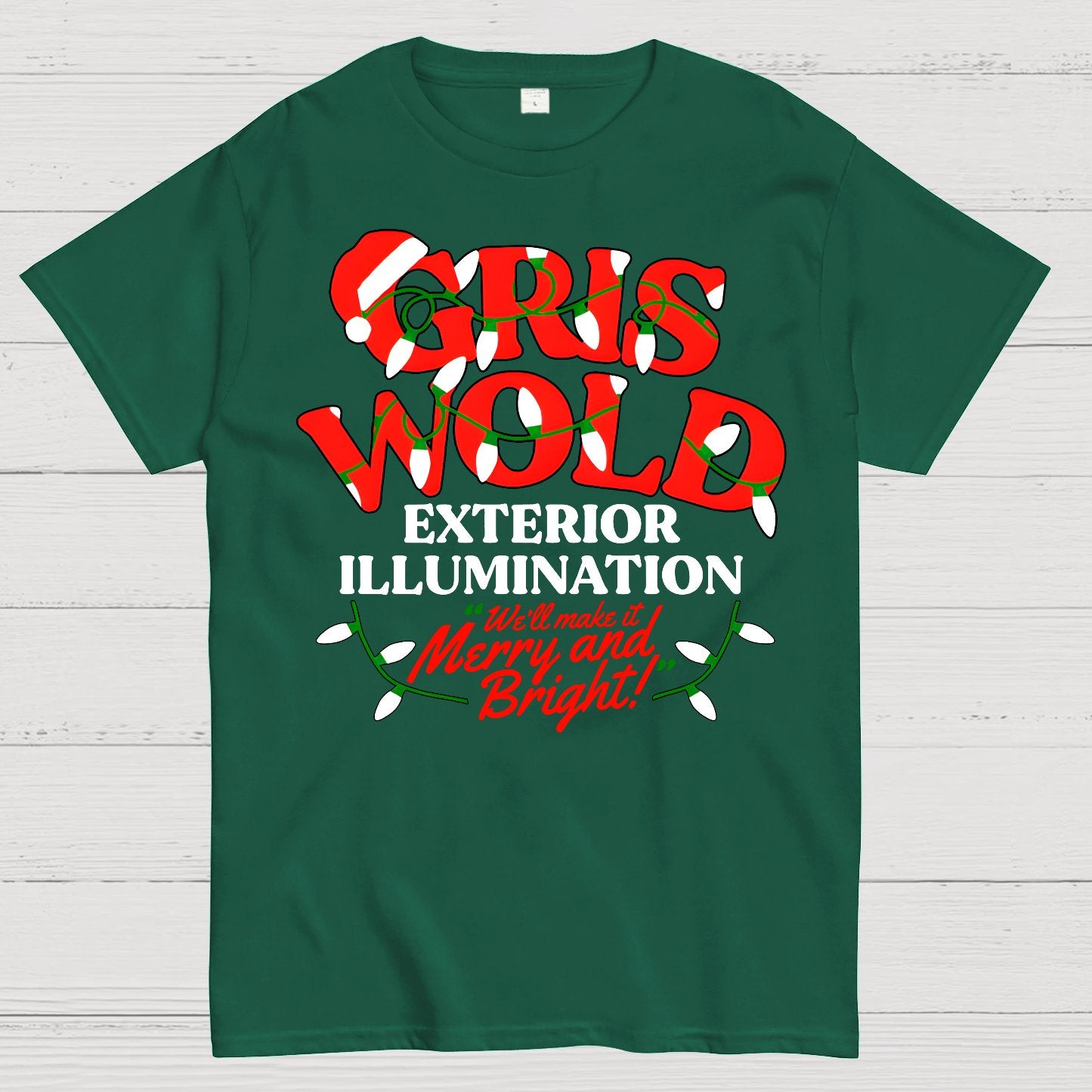 Holiday Exterior Illumination Geek T-Shirt