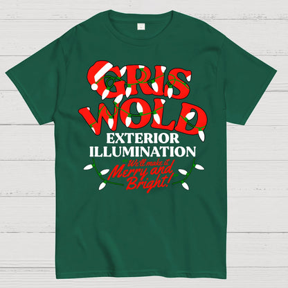 Holiday Exterior Illumination Geek T-Shirt