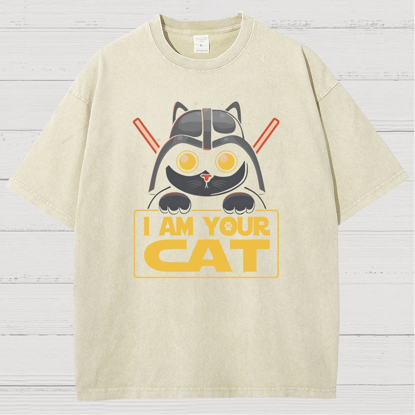 I Am Your CAT Vintage Distressed T-shirt