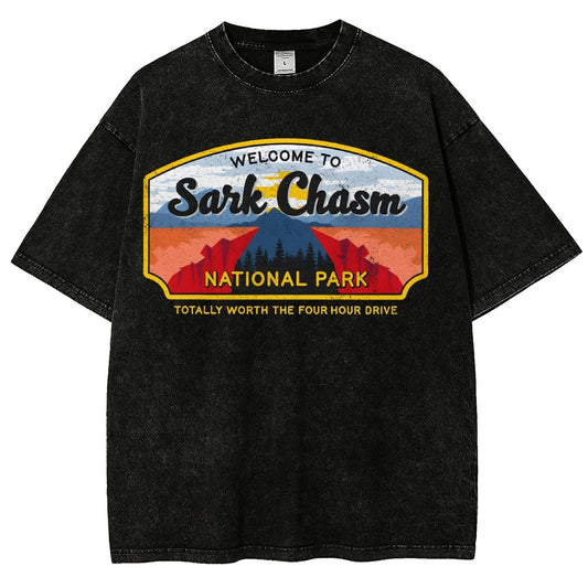 Welcome To Sarcasm Remix Vintage Distressed T-shirt