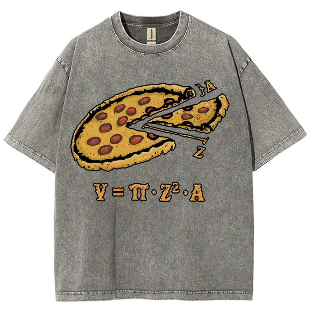 A Pizza Pi Vintage Distressed T-shirt