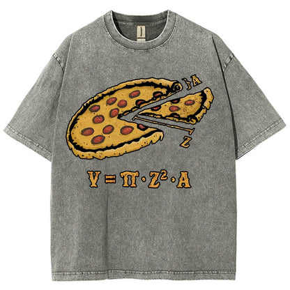 A Pizza Pi Vintage Distressed T-shirt