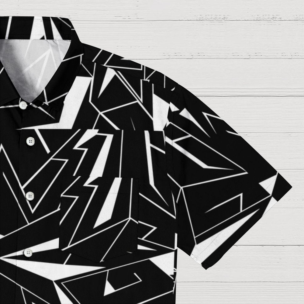 Geometric line Geek Hawaiian Shirt