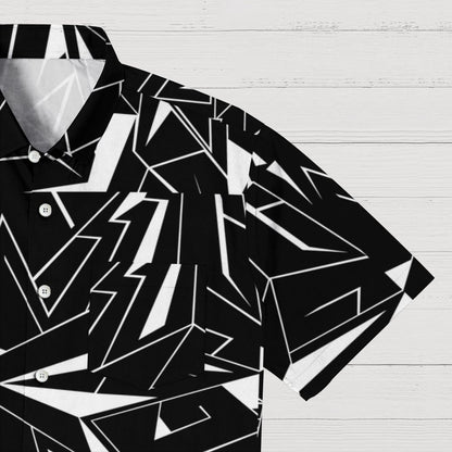 Geometric line Geek Hawaiian Shirt