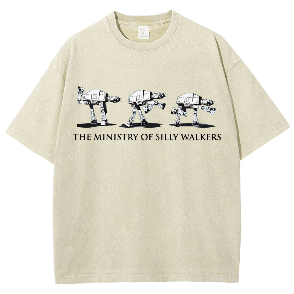 The Ministry Of Silly Walkers Vintage Distressed T-shirt
