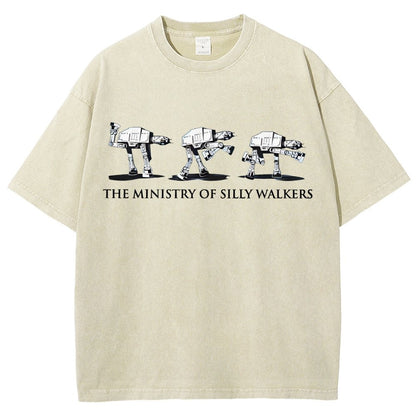 The Ministry Of Silly Walkers Vintage Distressed T-shirt