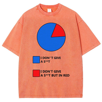 I Don't Give A S**t Vintage Distressed T-shirt