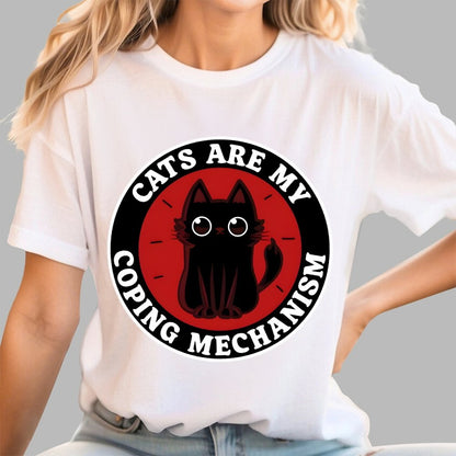 Coping Mechanism Unisex Geek T-Shirt