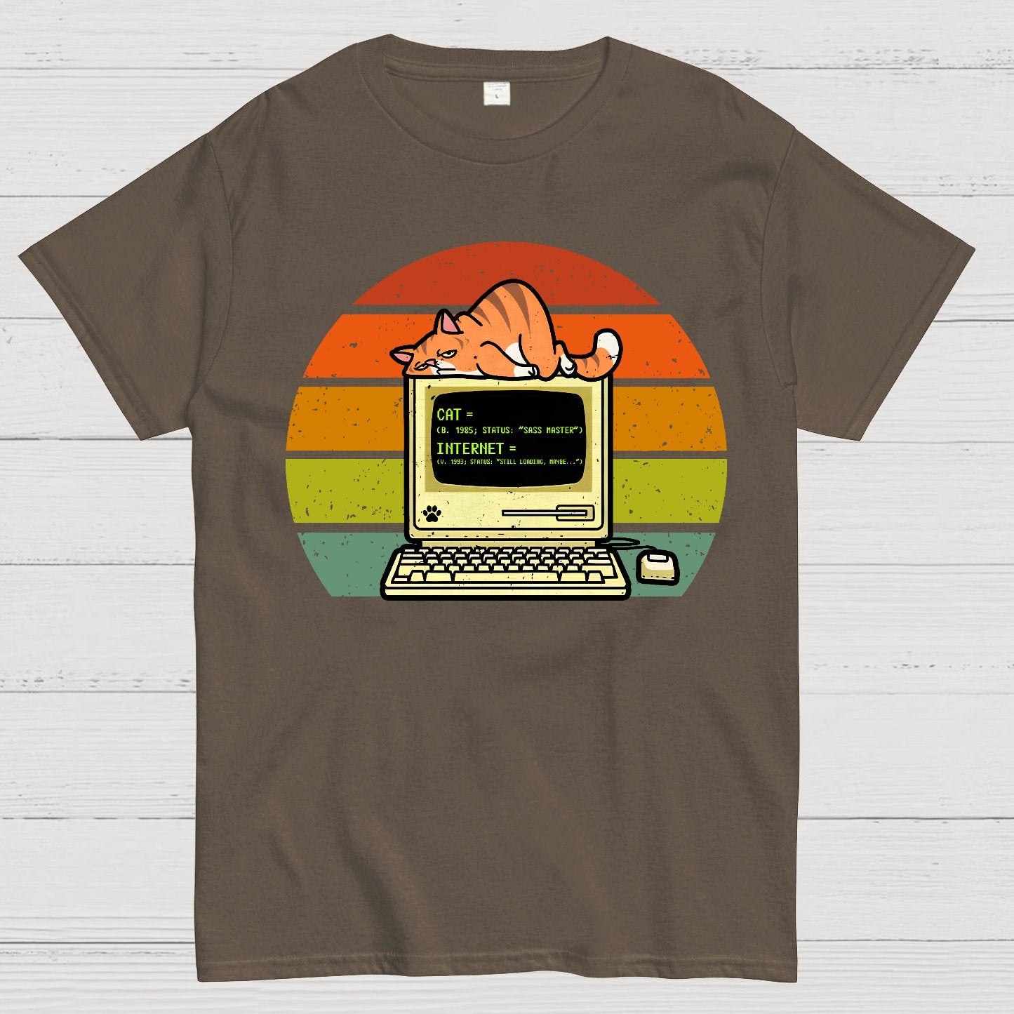Cat vs. Internet Still Loading Geek T-Shirt
