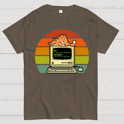 Cat vs. Internet Still Loading Geek T-Shirt