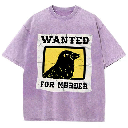 Crows Wanted Vintage Distressed T-shirt