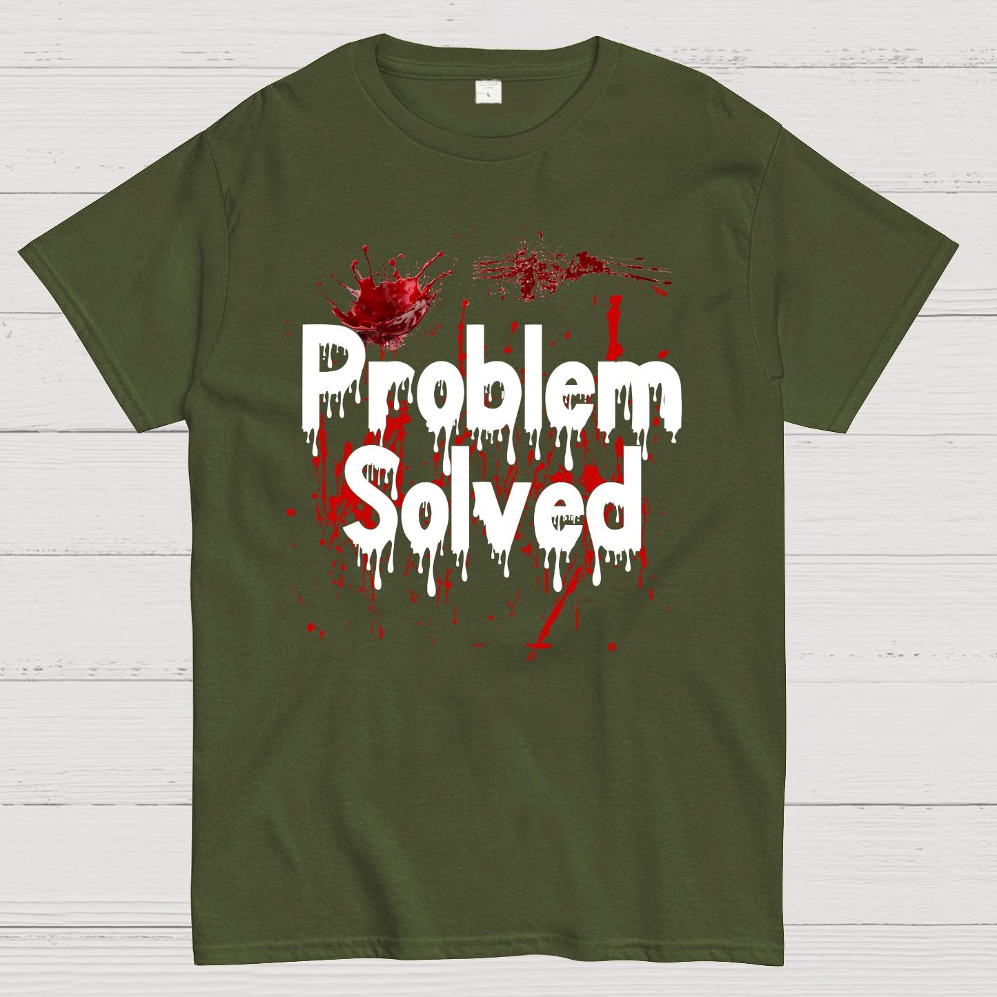 Problem Solved Funny Geek T-Shirt