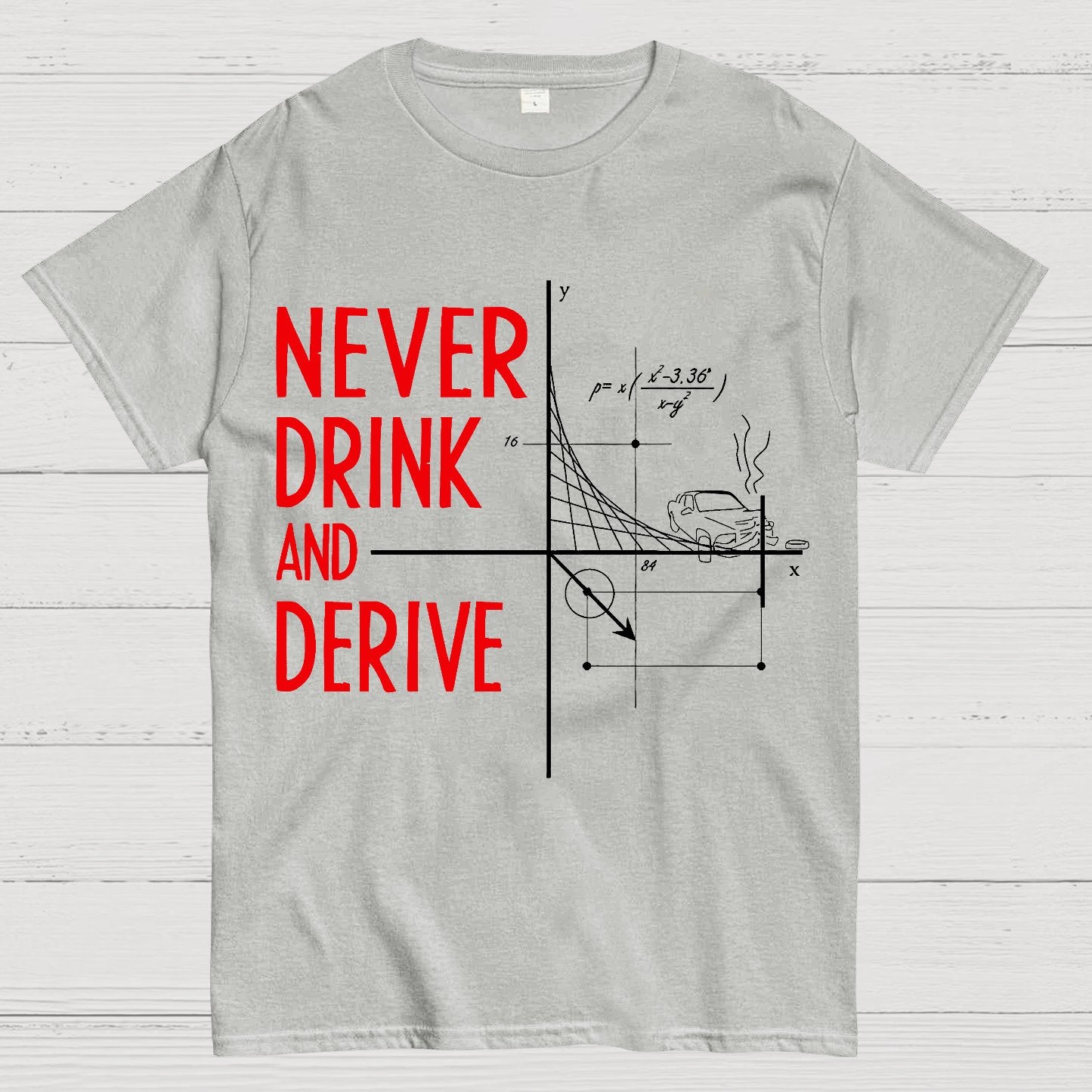Never Drink and Derive Geek T-Shirt
