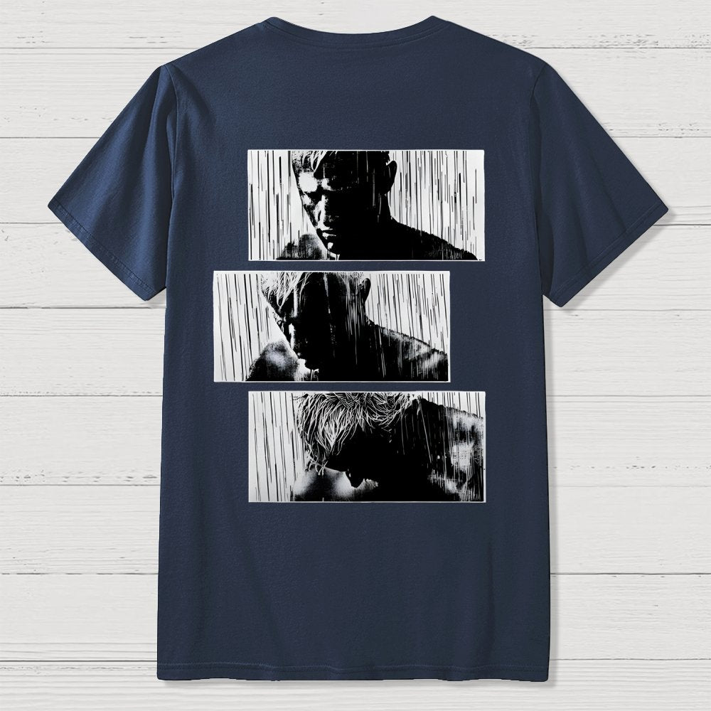 Tears In Rain Back-printed Geek T-shirt
