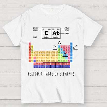 Periodic Table Of Cats Geek T-Shirt