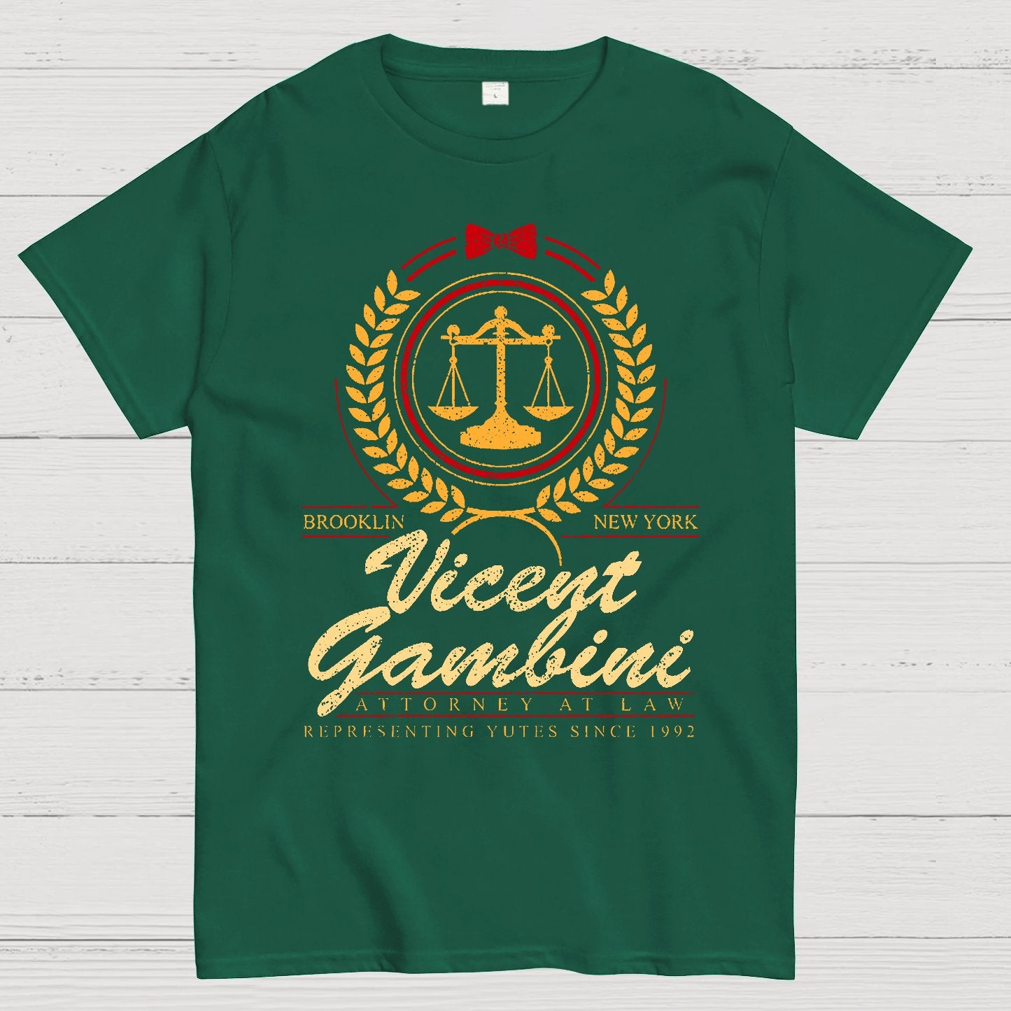 Brooklyn Lawyer Courtroom Genius Geek T-Shirt