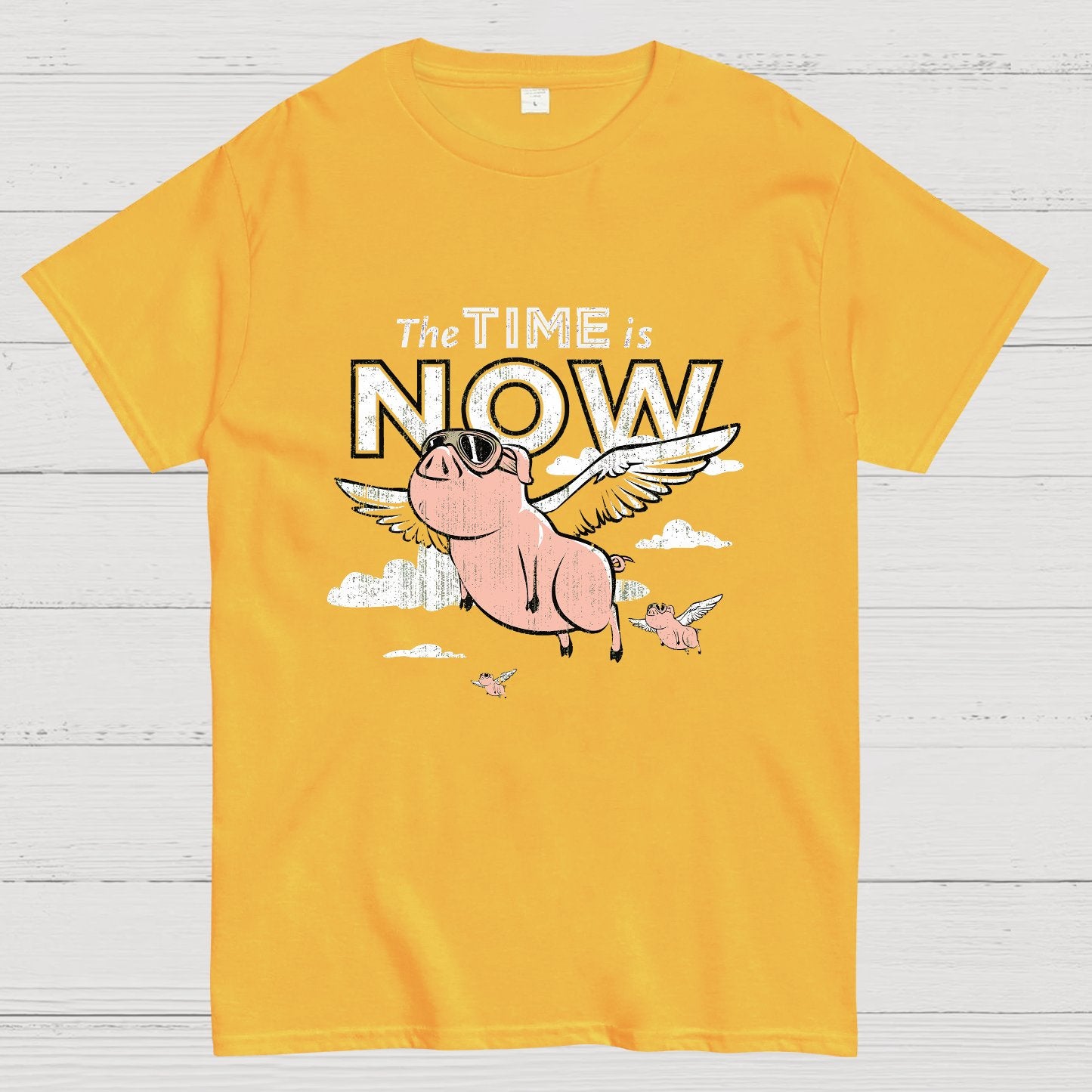 The Time Is Now Geeky T-Shirt