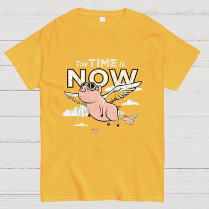 The Time Is Now Geeky T-Shirt