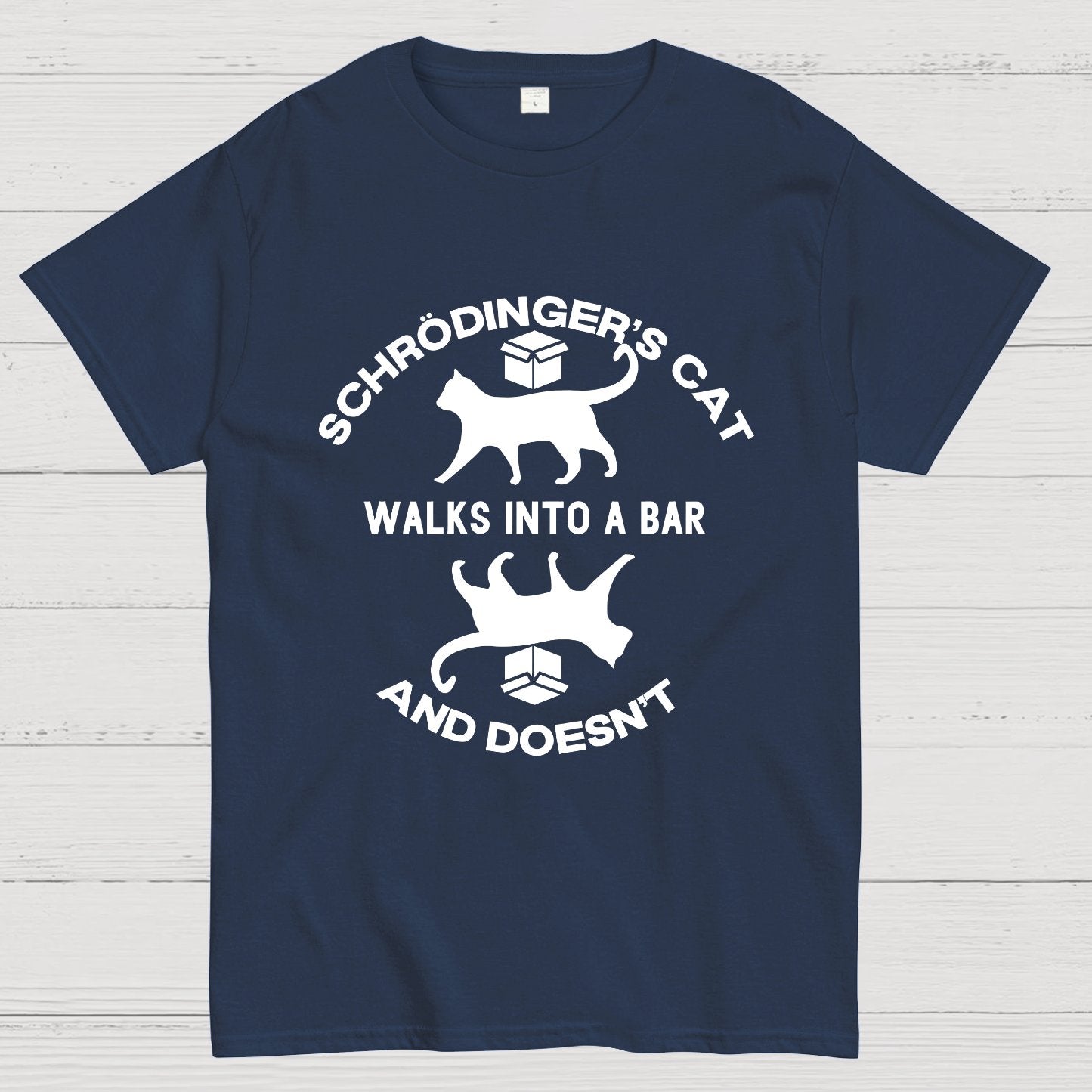 Schrödinger's Cat Geeky T-Shirt