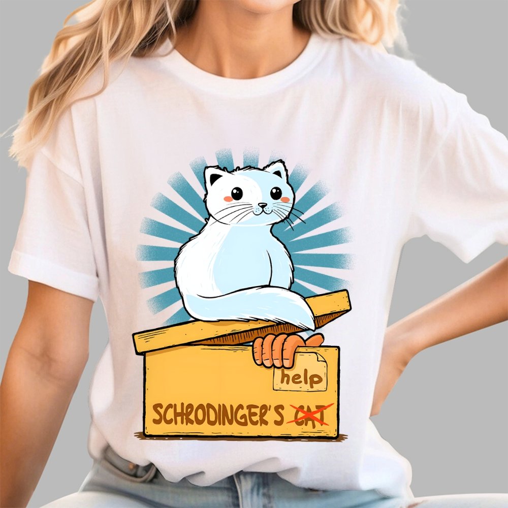 Schrodinger in a Box Geek T-Shirt