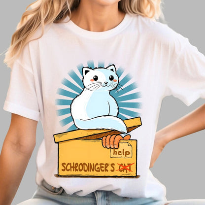 Schrodinger in a Box Geek T-Shirt