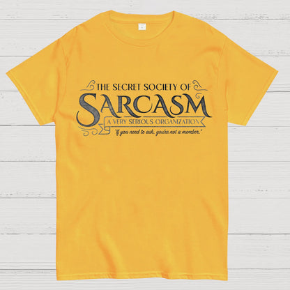 Secret Society of Sarcasm Geek T-Shirt