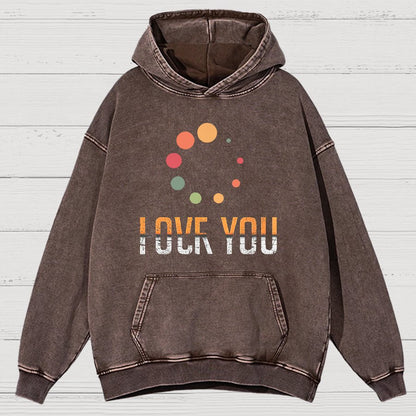 Complex Emotions Loading Vintage Distressed Hoodie