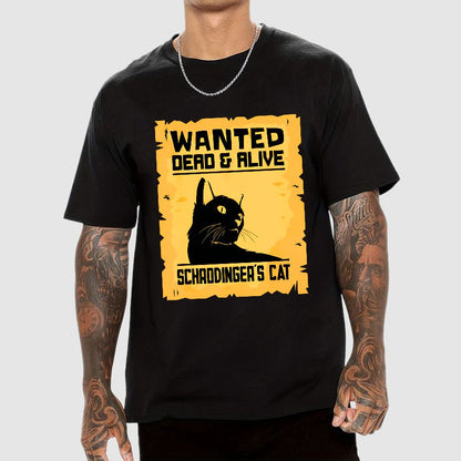 Schrödinger's Cat Is Dead or Alive Geeky T-Shirt