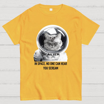 In Space No One Can Hear You Scream Geek T-Shirt