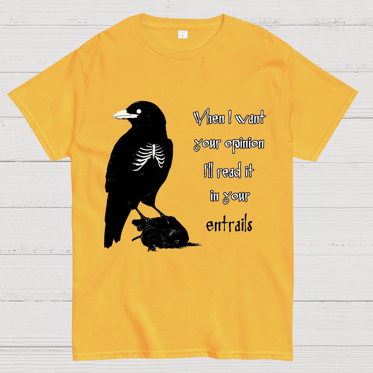 When I want your opinion Geek T-Shirt